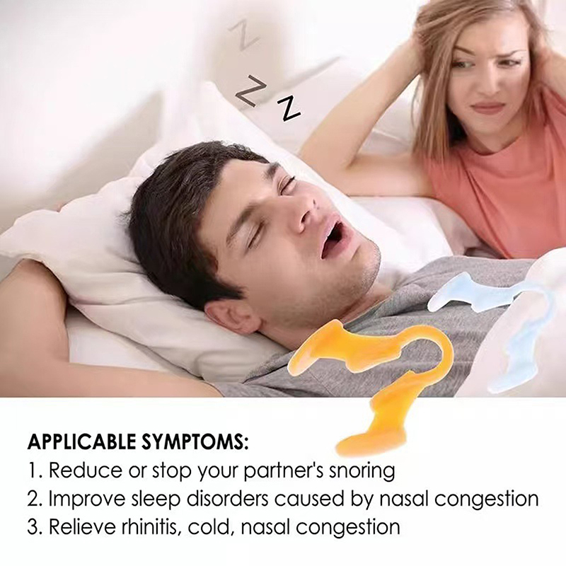 Silicone Anti Snoring Nasal Di - Anti Snore Contour Pillow ulasan dan harga