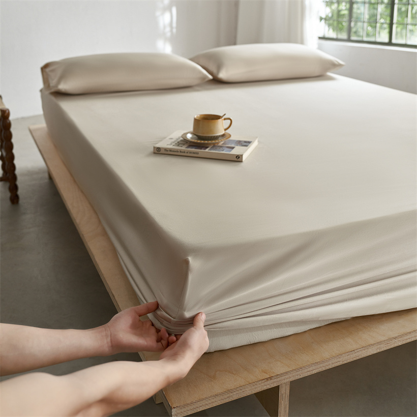 100% Mulberry Silk Fitted Shee - Fitted Bed Sheets Deep Pocket ulasan dan harga
