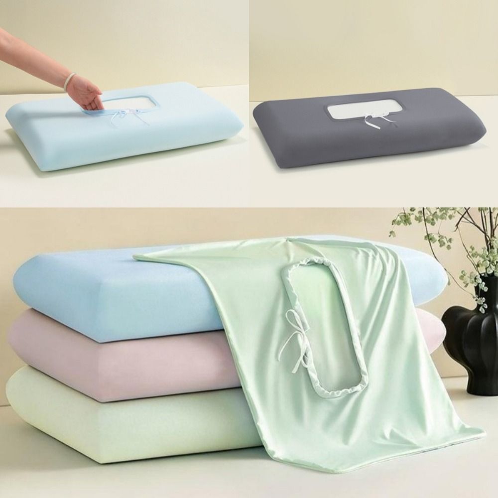 New Ice Feel Silk Pillowcase P - Satin Silk Pillowcase Hair Skin ulasan dan harga