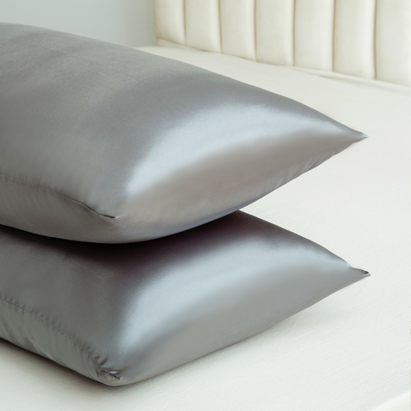 Solid Color Satin Pillowcase f - Satin Silk Pillowcase Hair Skin ulasan dan harga