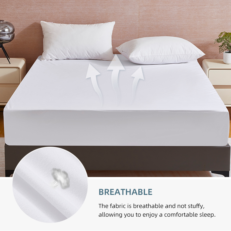 Queen Waterproof Mattress Prot - Waterproof Mattress Protector Breathable ulasan dan harga