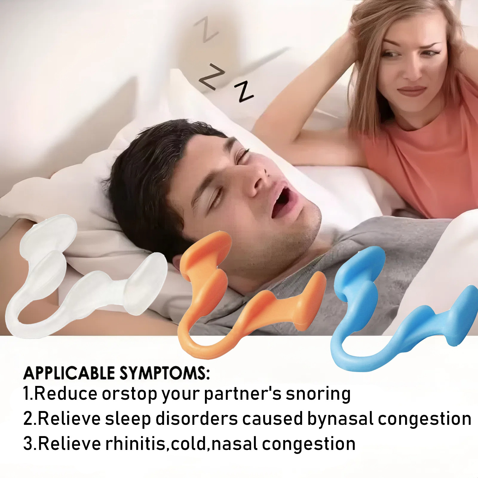 10PCS Silicone Anti Snore Nasa - Anti Snore Contour Pillow ulasan dan harga