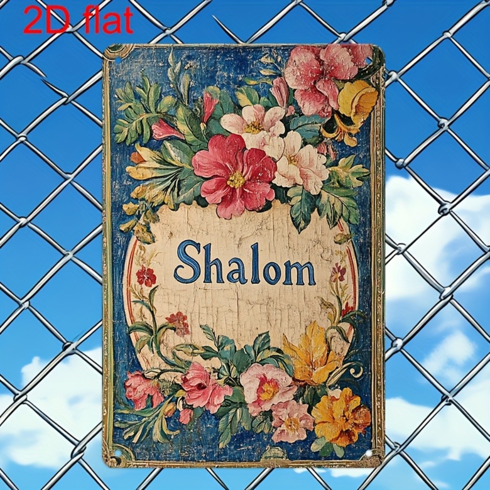 CIFBUY Vintage Floral Shalom A - Home Decor ulasan dan harga