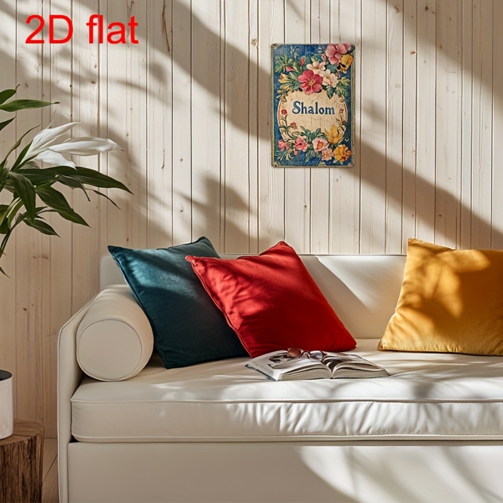 CIFBUY Vintage Floral Shalom A - Home Decor ulasan dan harga